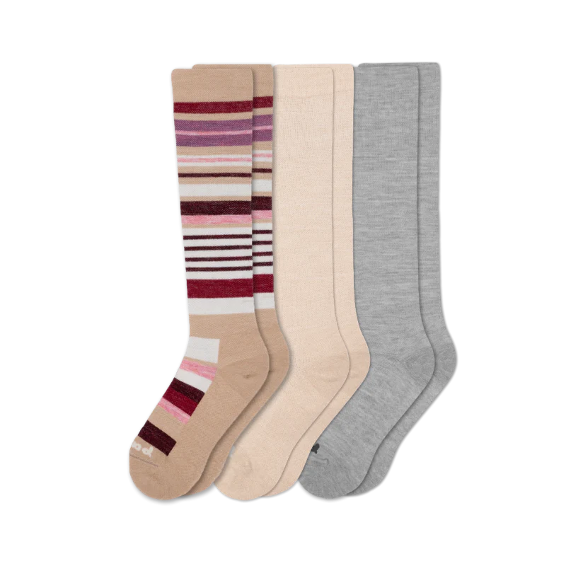 3 Pack - Women's Compression Socks - Image 67