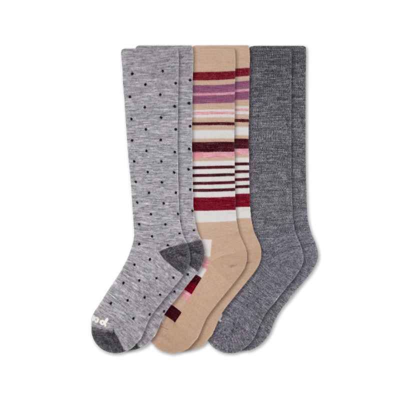 3 Pack - Women's Compression Socks - Image 68