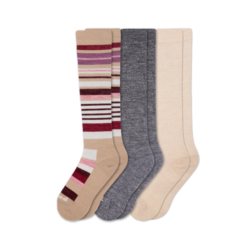 3 Pack - Women's Compression Socks - Image 74