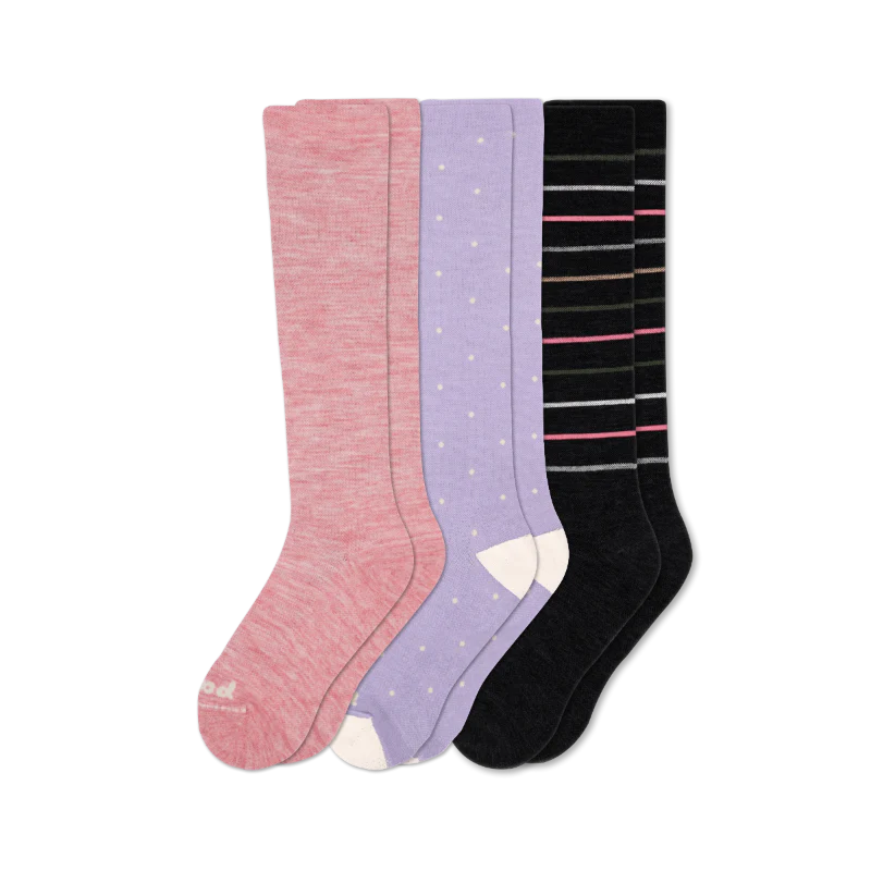 3 Pack - Women's Compression Socks - Image 78