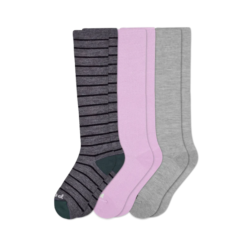 3 Pack - Women's Compression Socks - Image 82