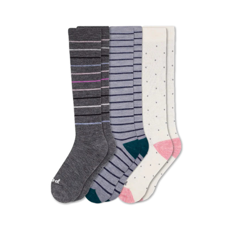 3 Pack - Women's Compression Socks - Image 90