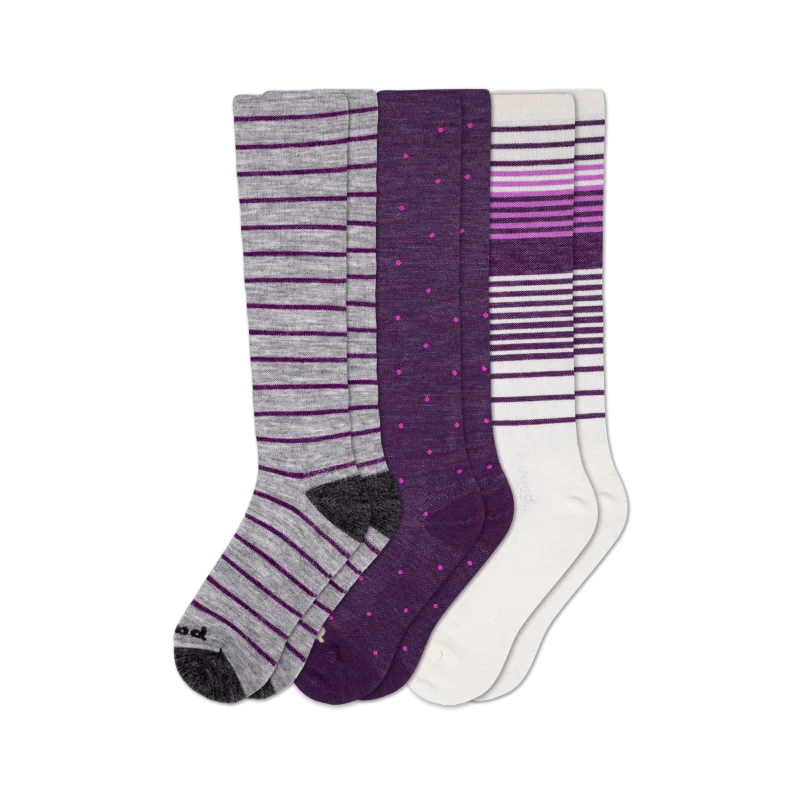 3 Pack - Women's Compression Socks - Image 96
