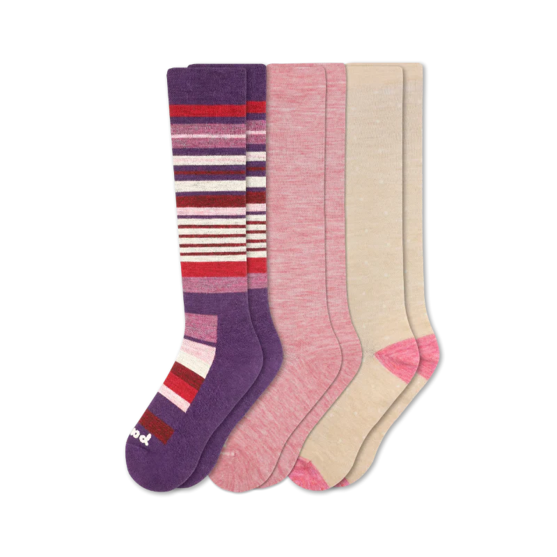3 Pack - Women's Compression Socks - Image 99