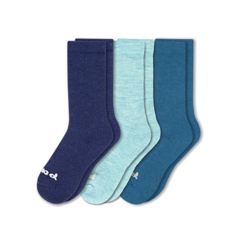 3 Pack - Women's Crew Pacas Socks - Image 105