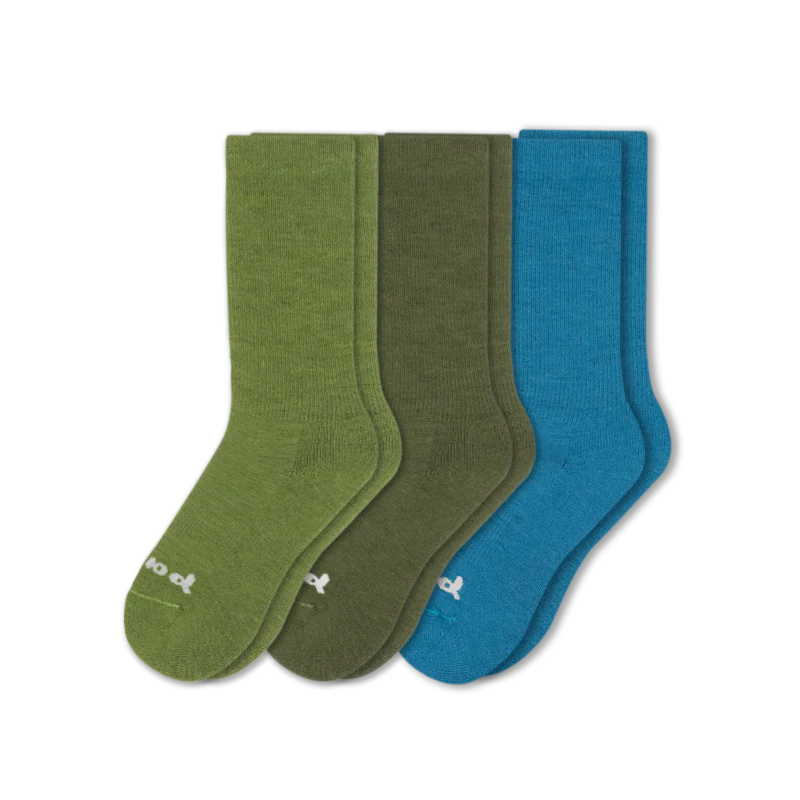 3 Pack - Women's Crew Pacas Socks - Image 106