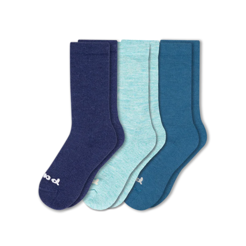 3 Pack - Women's Crew Pacas Socks - Image 164