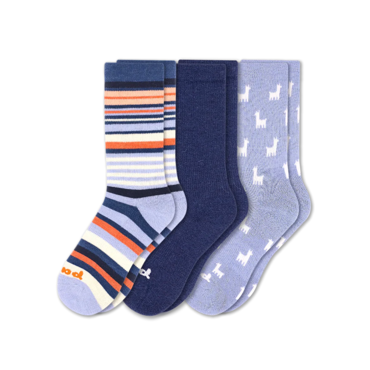 3 Pack - Women's Crew Pacas Socks - Image 168