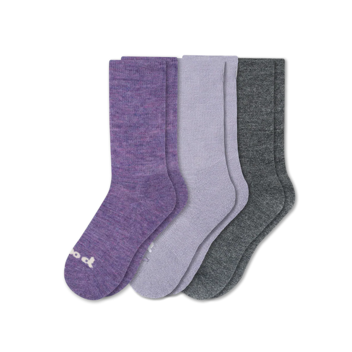 3 Pack - Women's Crew Pacas Socks - Image 189