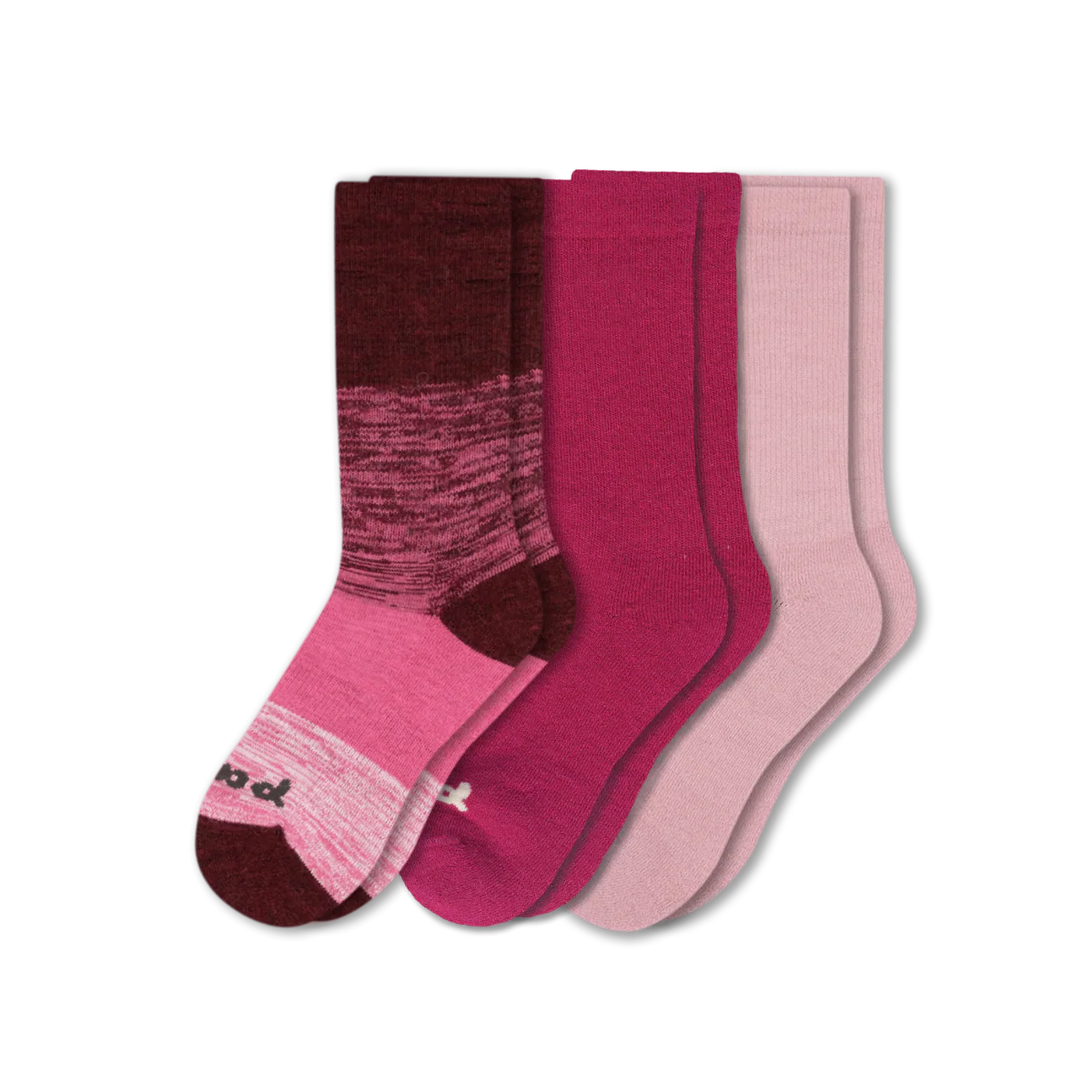 3 Pack - Women's Crew Pacas Socks - Image 220