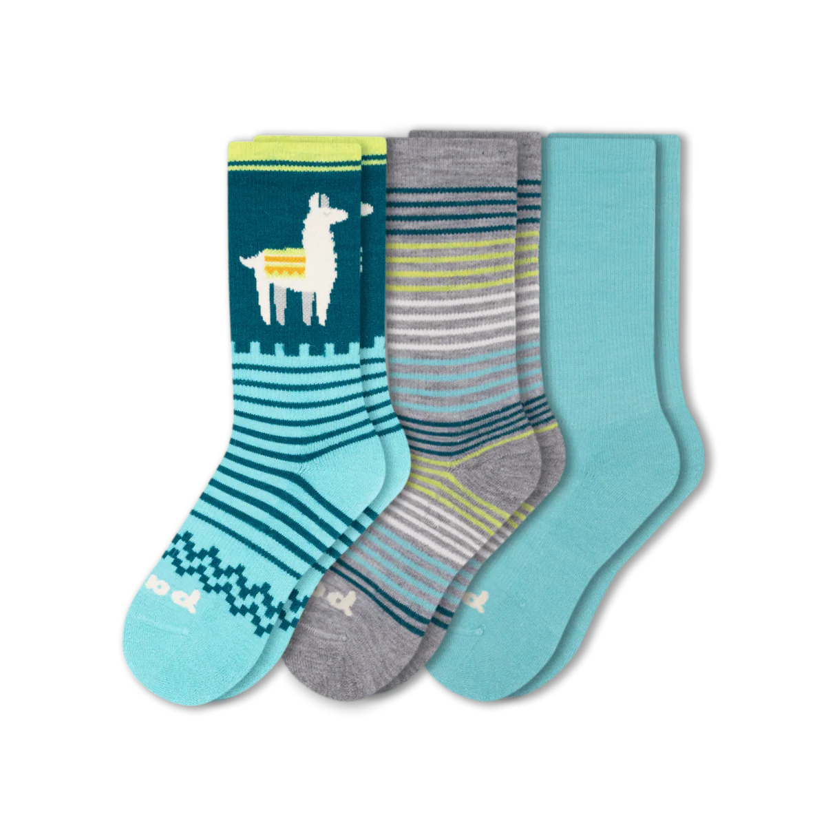 3 Pack - Women's Crew Pacas Socks - Image 227