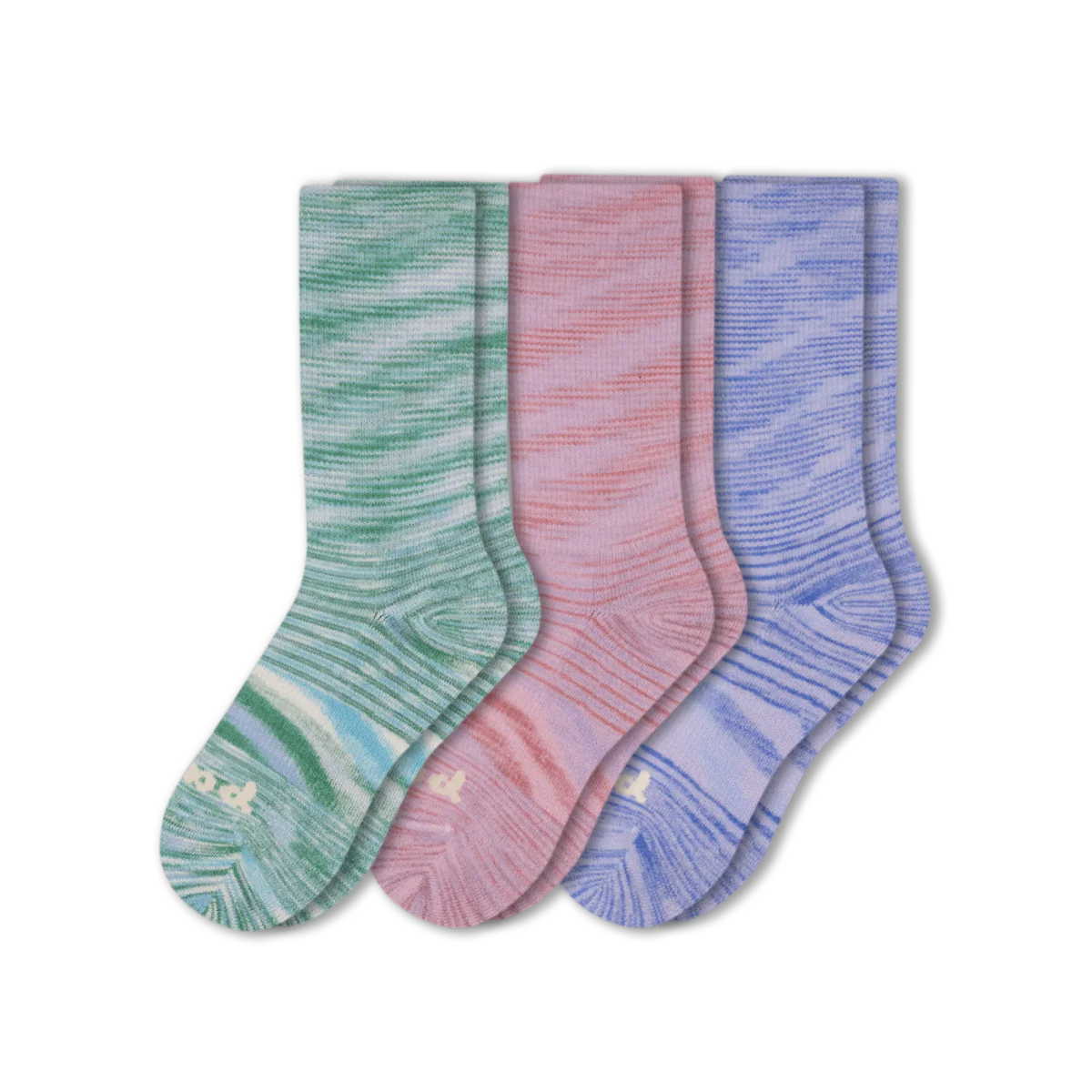 3 Pack - Women's Crew Pacas Socks - Image 233