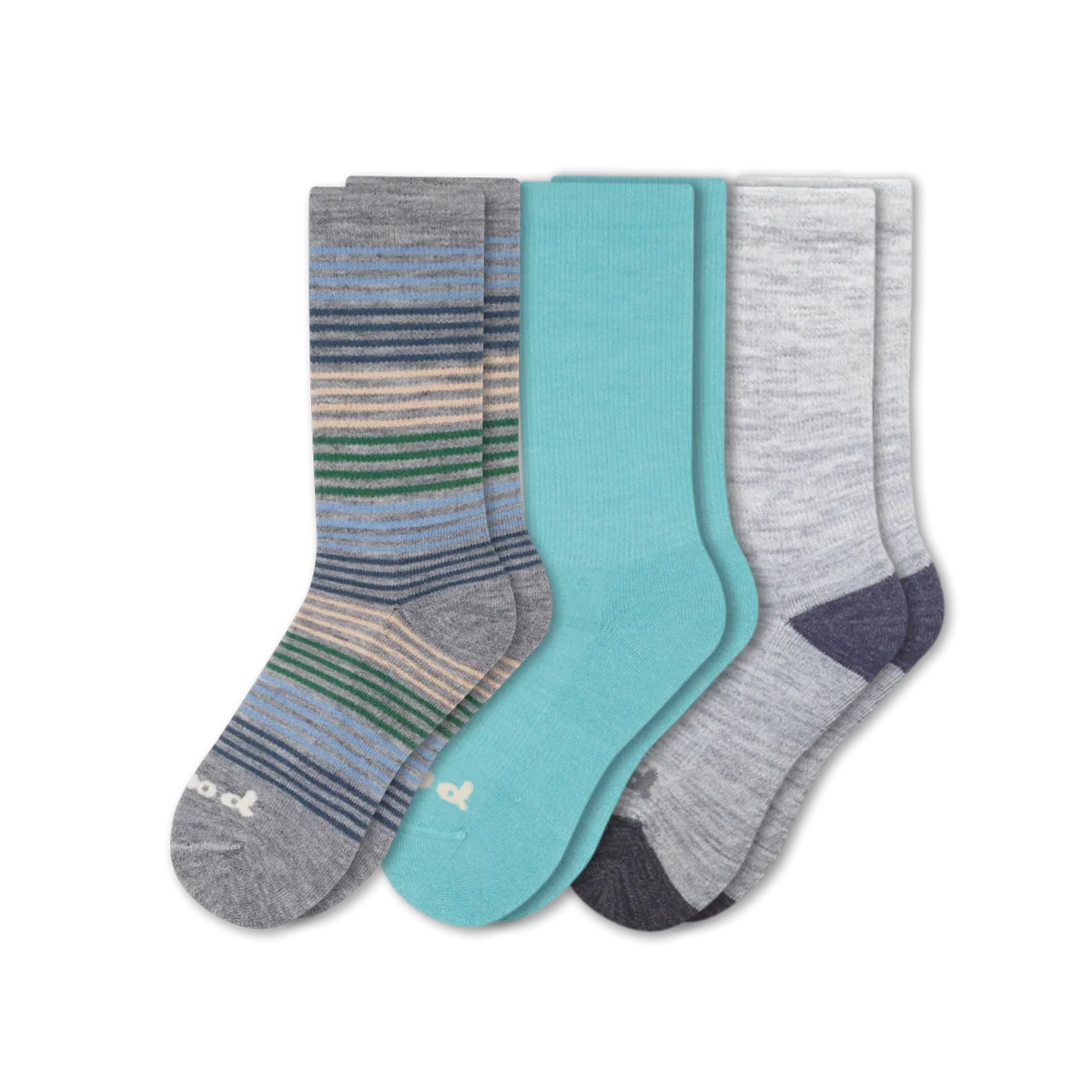 3 Pack - Women's Crew Pacas Socks - Image 234