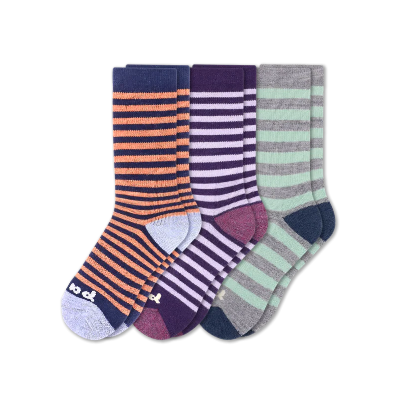 3 Pack - Women's Crew Pacas Socks - Image 28