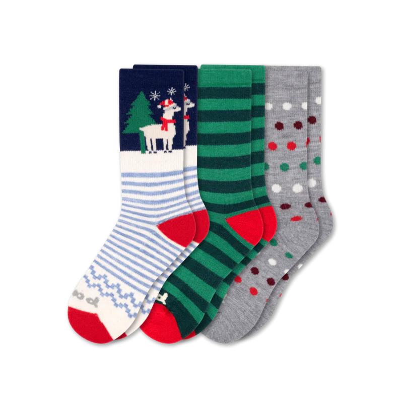 3 Pack - Women's Crew Pacas Socks - Image 31