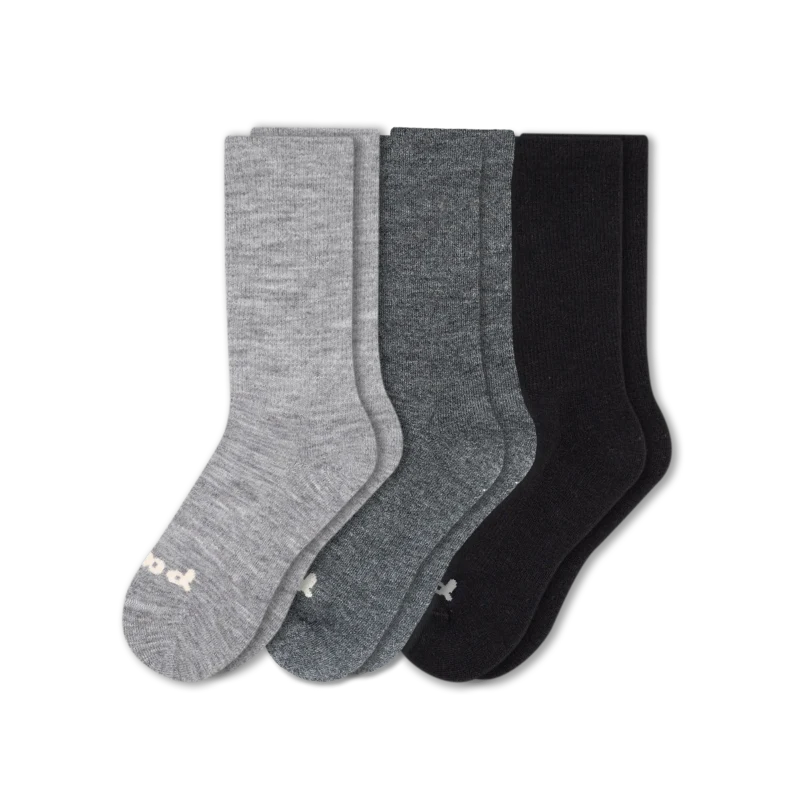 3 Pack - Women's Crew Pacas Socks - Image 5