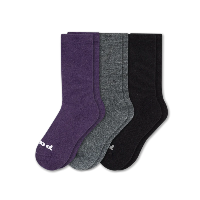 3 Pack - Women's Crew Pacas Socks - Image 95
