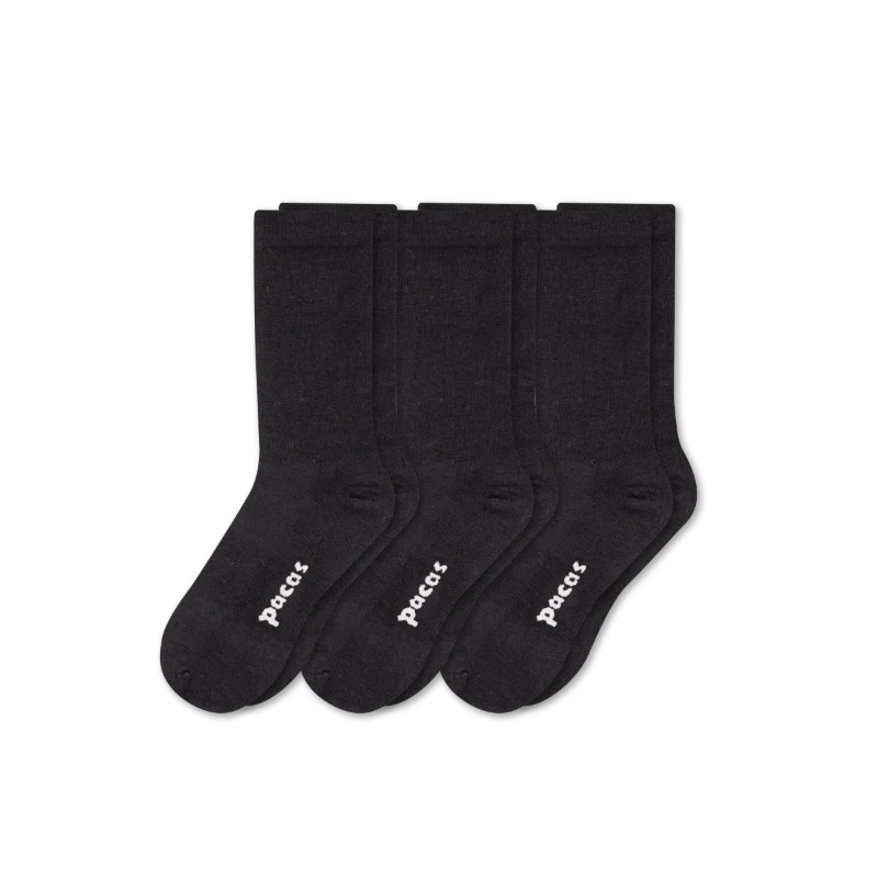 3 Pack - Women's Light-Weight Crew Pacas Socks - Image 10