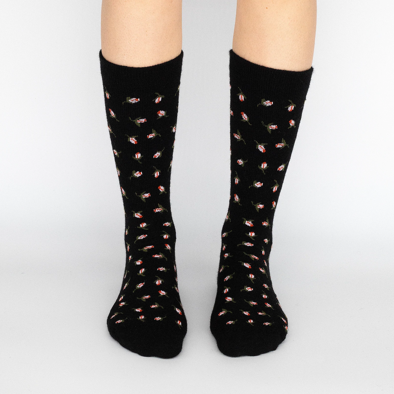 3 Pack - Women's Light-Weight Crew Pacas Socks - Image 125
