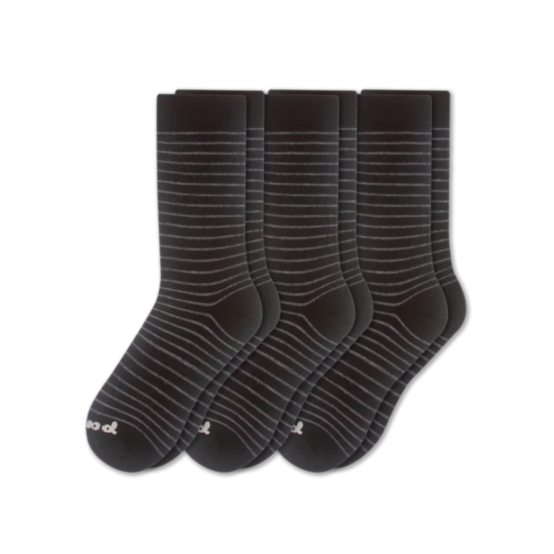 3 Pack - Women's Light-Weight Crew Pacas Socks - Image 203