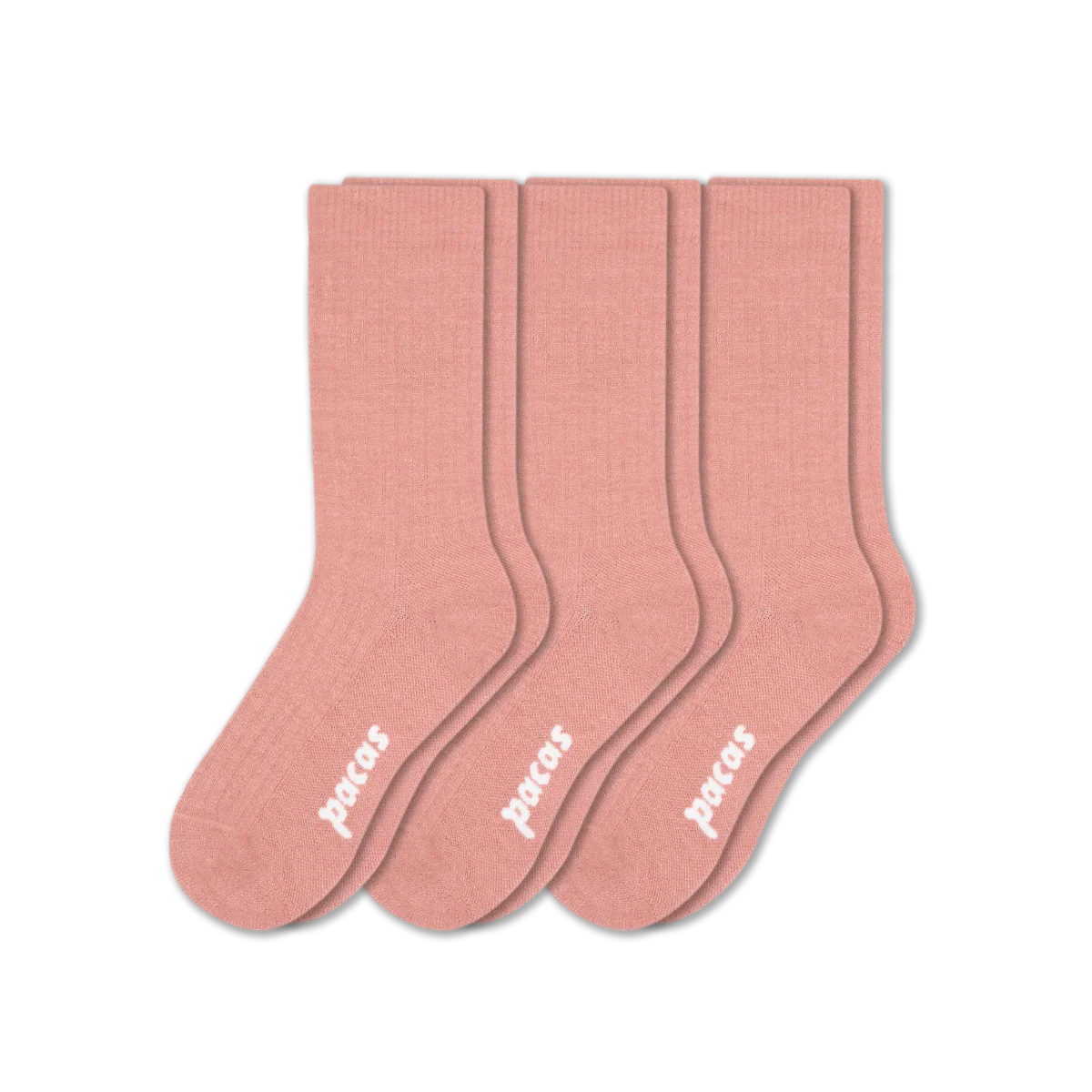 3 Pack - Women's Light-Weight Crew Pacas Socks - Image 225