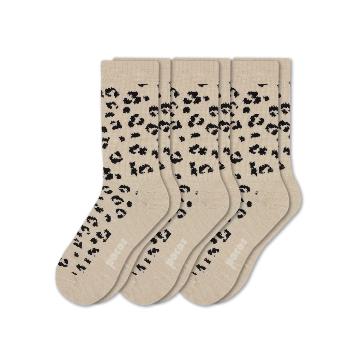 3 Pack - Women's Light-Weight Crew Pacas Socks - Image 231