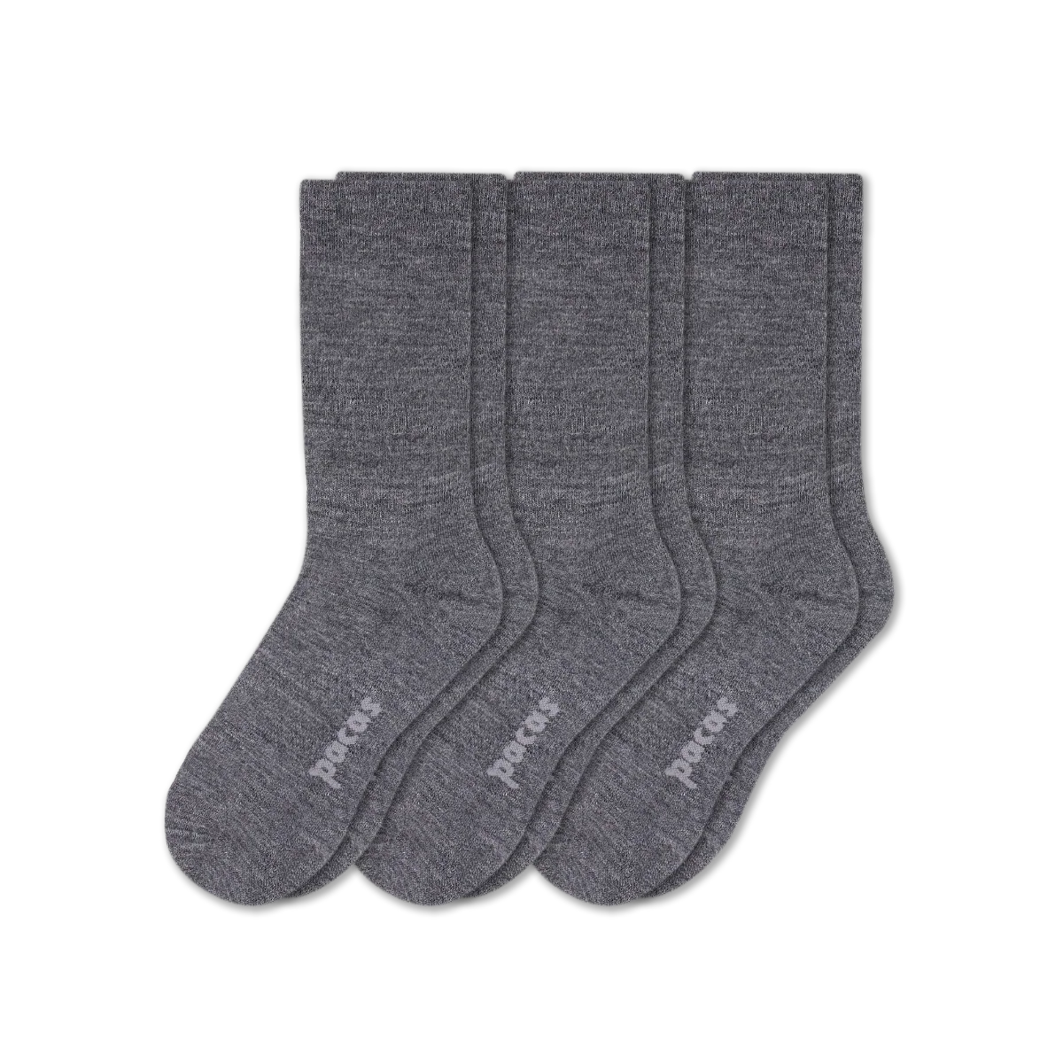 3 Pack - Women's Light-Weight Crew Pacas Socks - Image 233
