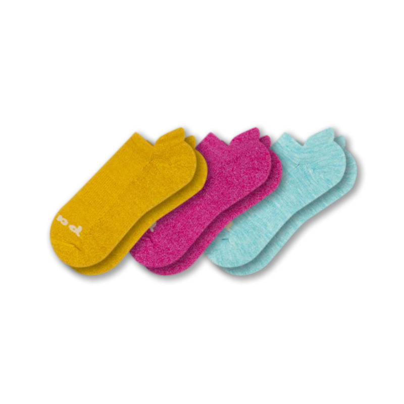 3 Pack - Women's Low Cut Pacas Socks - Image 103