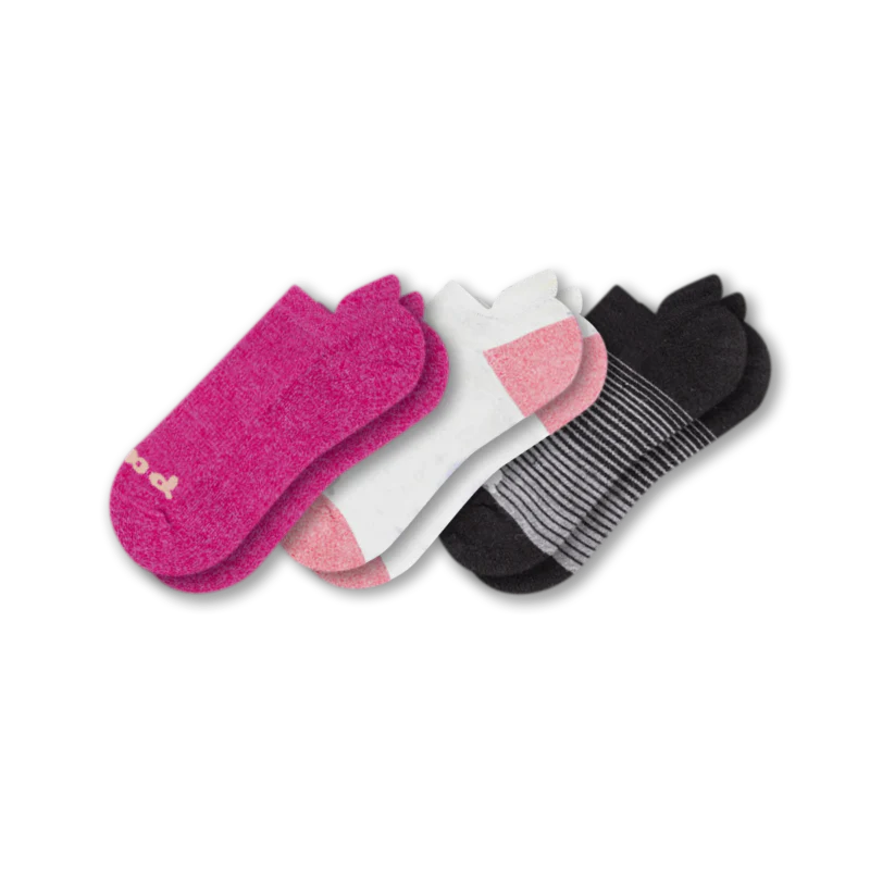 3 Pack - Women's Low Cut Pacas Socks - Image 116