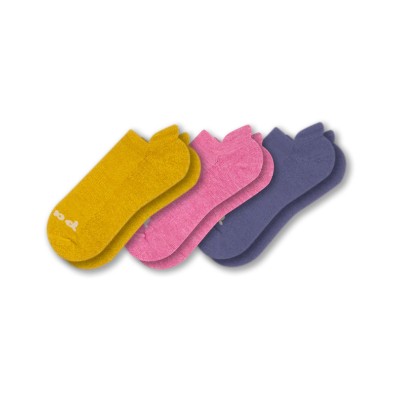 3 Pack - Women's Low Cut Pacas Socks - Image 123