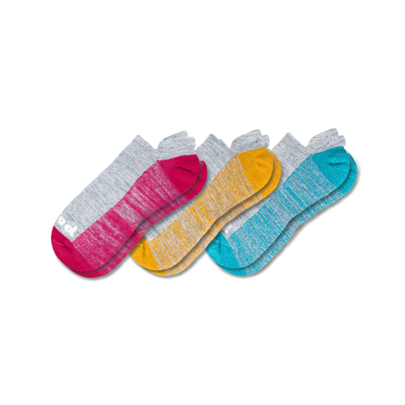 3 Pack - Women's Low Cut Pacas Socks - Image 130