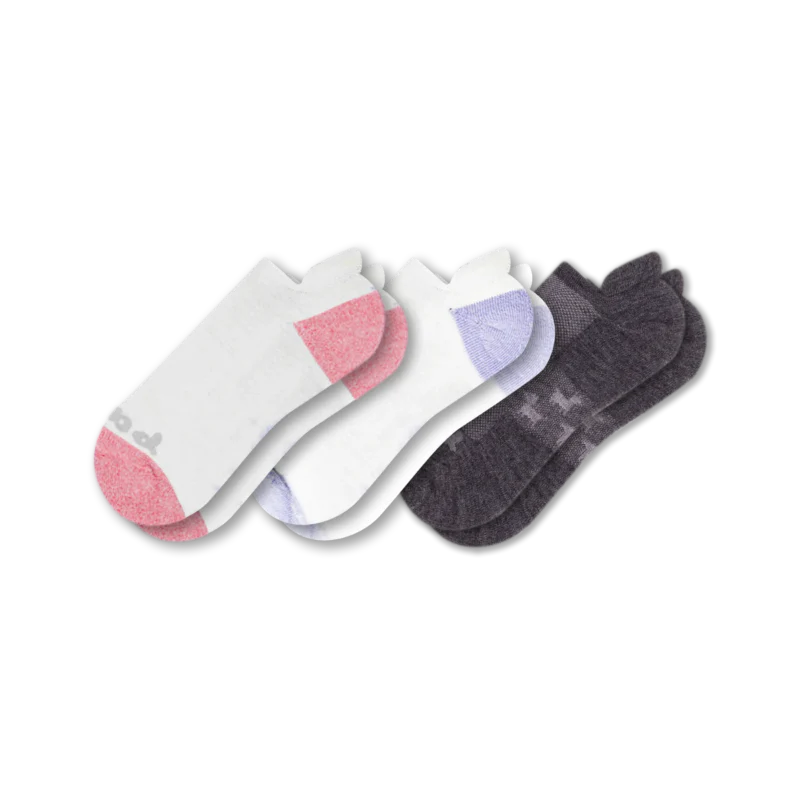 3 Pack - Women's Low Cut Pacas Socks - Image 132
