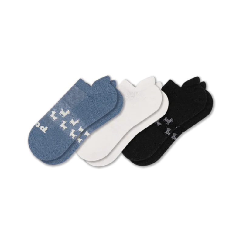 3 Pack - Women's Low Cut Pacas Socks - Image 136