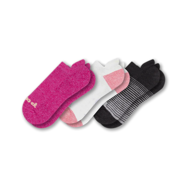 3 Pack - Women's Low Cut Pacas Socks - Image 144