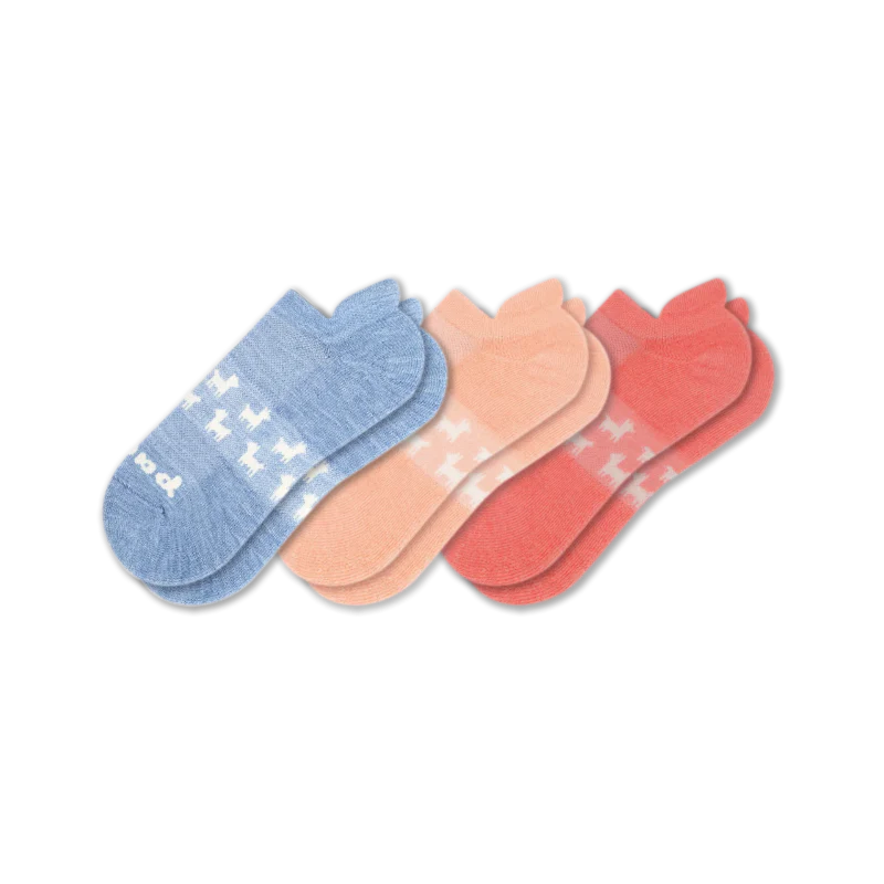 3 Pack - Women's Low Cut Pacas Socks - Image 146