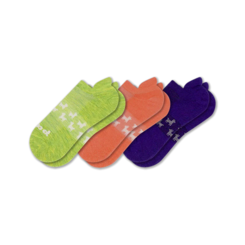3 Pack - Women's Low Cut Pacas Socks - Image 149