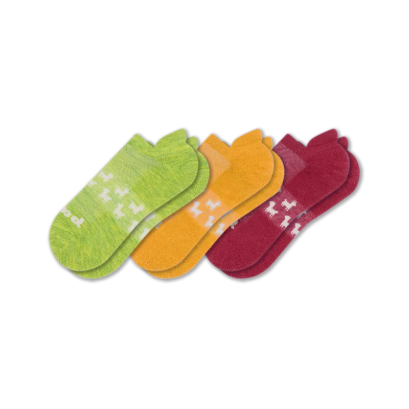 3 Pack - Women's Low Cut Pacas Socks - Image 152