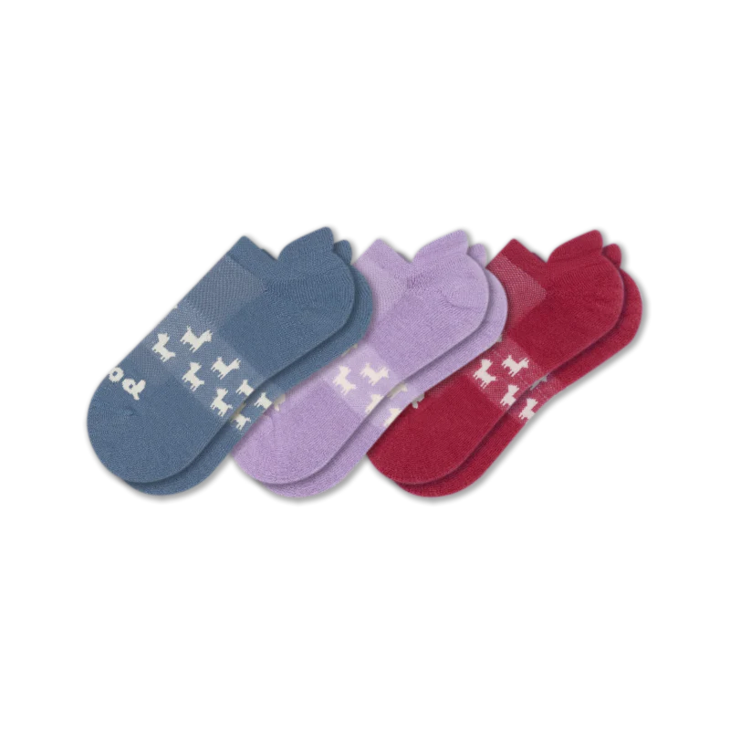 3 Pack - Women's Low Cut Pacas Socks - Image 153