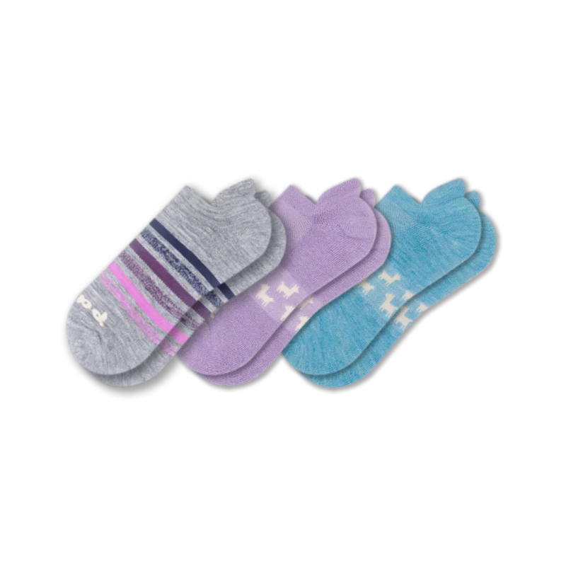 3 Pack - Women's Low Cut Pacas Socks - Image 154