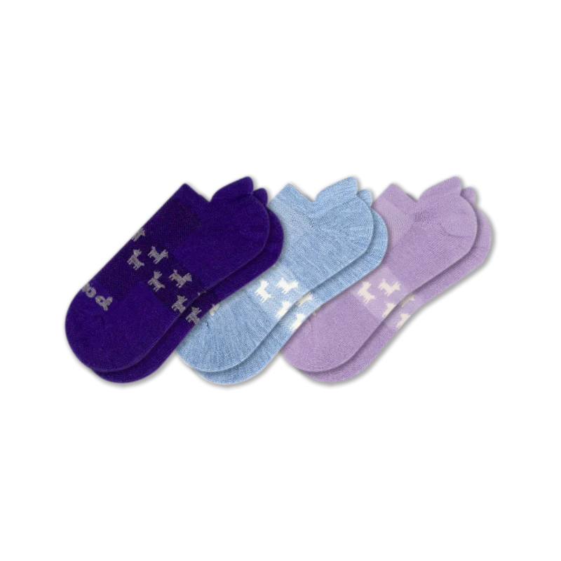 3 Pack - Women's Low Cut Pacas Socks - Image 155