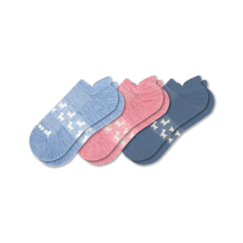 3 Pack - Women's Low Cut Pacas Socks - Image 164