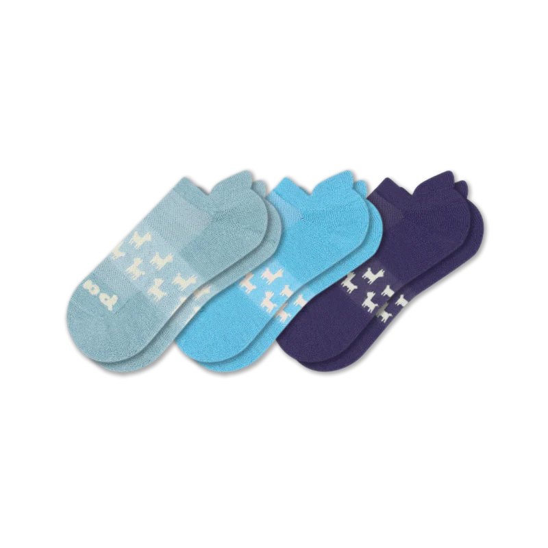 3 Pack - Women's Low Cut Pacas Socks - Image 166