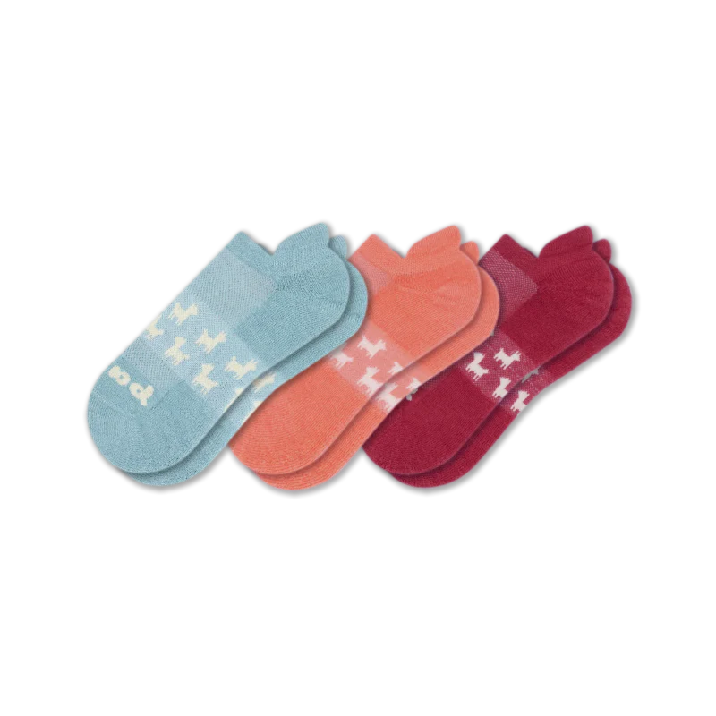 3 Pack - Women's Low Cut Pacas Socks - Image 168