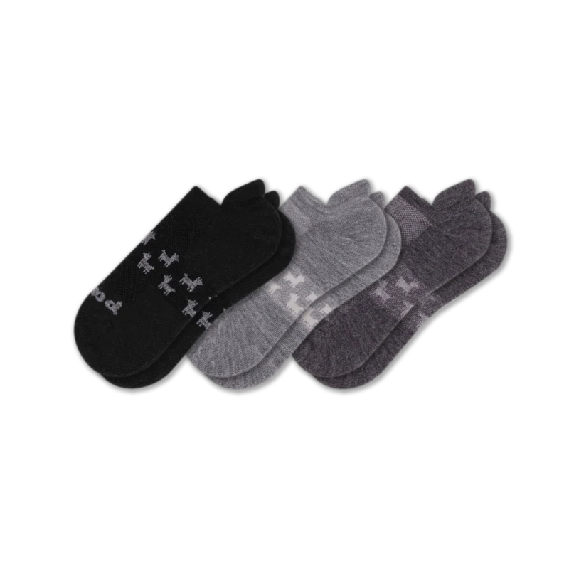 3 Pack - Women's Low Cut Pacas Socks - Image 169