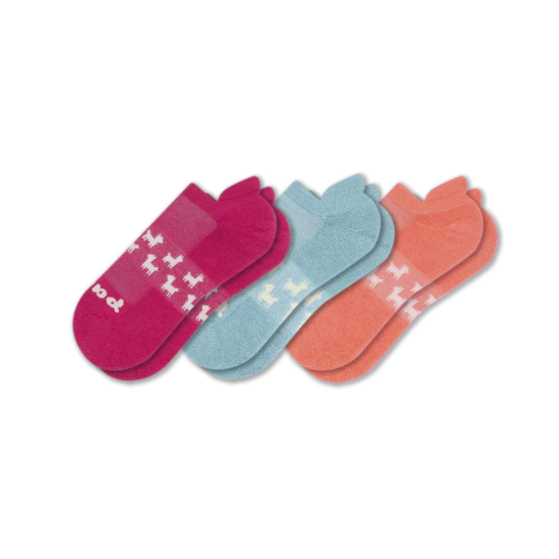3 Pack - Women's Low Cut Pacas Socks - Image 170