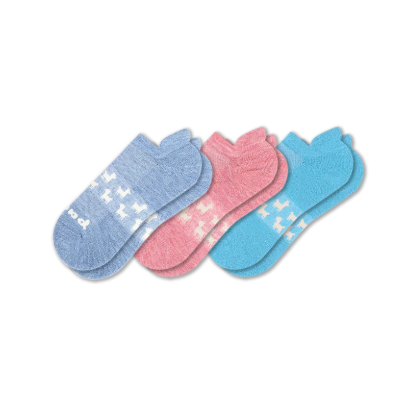 3 Pack - Women's Low Cut Pacas Socks - Image 171