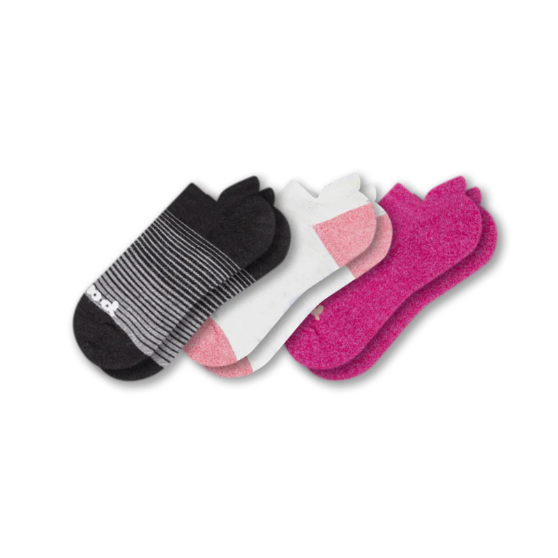 3 Pack - Women's Low Cut Pacas Socks - Image 182