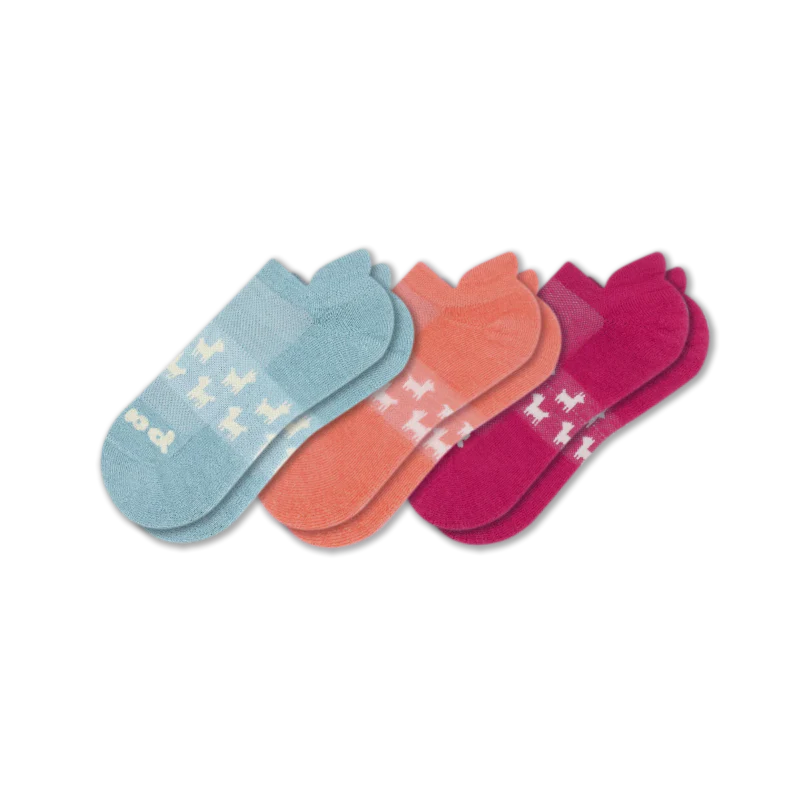 3 Pack - Women's Low Cut Pacas Socks - Image 185