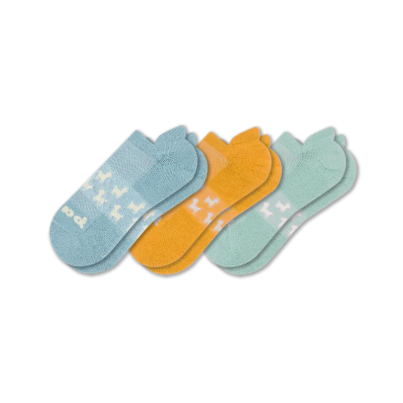 3 Pack - Women's Low Cut Pacas Socks - Image 186