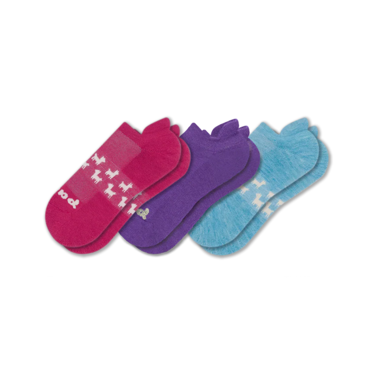 3 Pack - Women's Low Cut Pacas Socks - Image 241